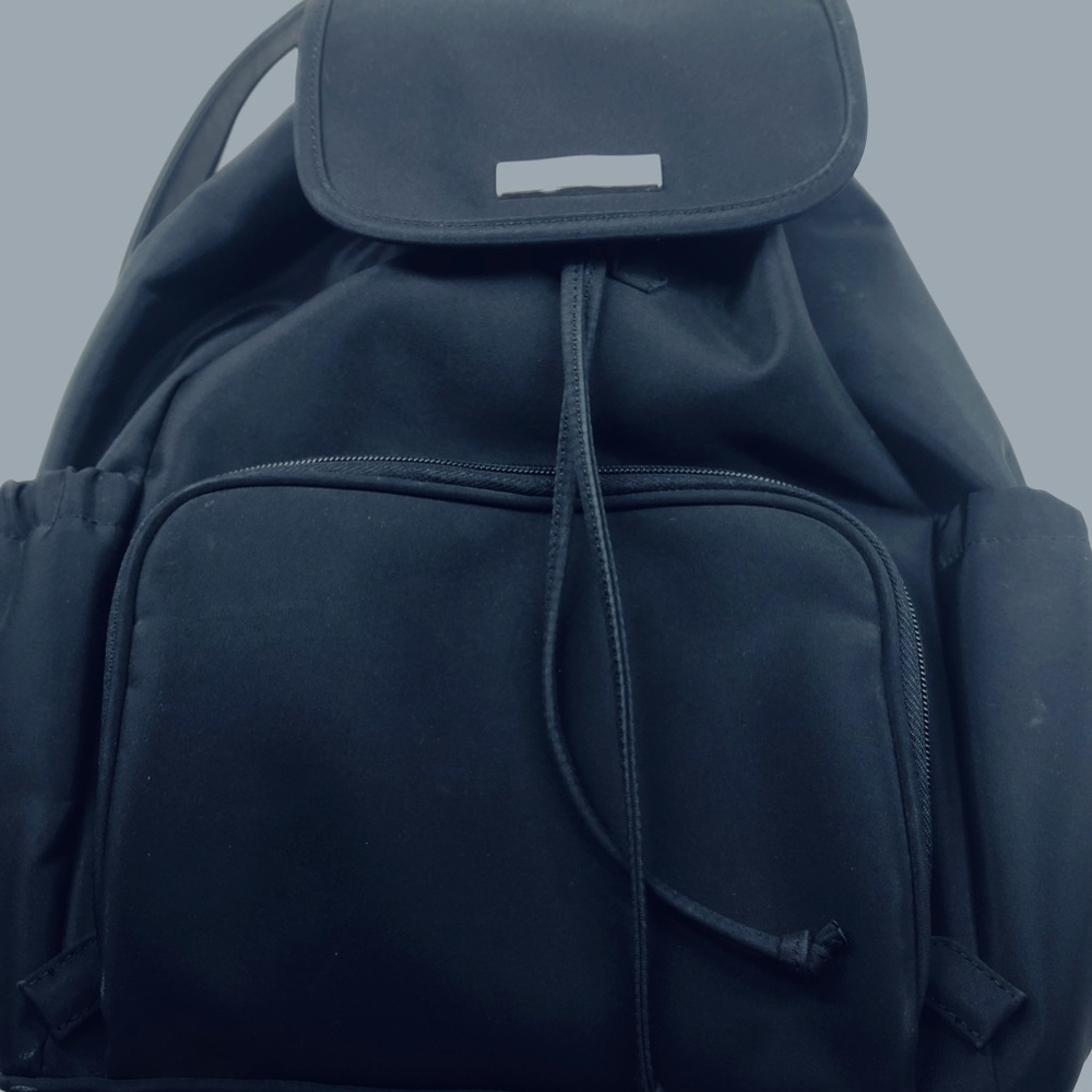 Backpack Black Large Nine West Includes Bottle Cover & Key Leash